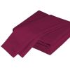 Luxuriously Soft 100% Viscose Derived from Bamboo 4-Piece Sheet Set , Oeko-TEX Certified, King - Merlot