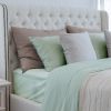 Luxuriously Soft 100% Viscose Derived from Bamboo 4-Piece Sheet Set, Oeko-TEX Certified, King - Seaglass