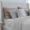 Luxuriously Soft 100% Viscose Derived from Bamboo 4-Piece Sheet Set , Oeko-TEX Certified, Queen - Light Gray