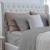 Premium Silky Soft 100% Tencel Lyocell Derived from Eucalyptus 4-Piece Sheet Set, Oeko-TEX Certified, King - Gray