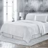 4 Pcs Bedding Sets Queen, Premium Linen Bedding Sheets & Pillowcases, Queen Bedding Sets, White Bedding Sheet & Pillowcase Sets