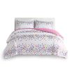 Rainbow Iridescent Metallic Dot Comforter Set