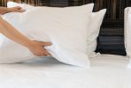 Luxuriously Soft 100% Viscose Derived from Bamboo 4-Piece Sheet Set , Oeko-TEX Certified, Queen - White