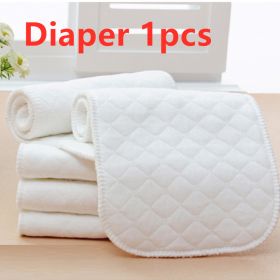 Increase diaper pants washable diapers can adjust the baby can pull pants pants waterproof waterproof diapers pants (Option: Diaper-1pcs)