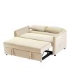 Leisure Loveseat Sofa for Living Room with 2 pillows